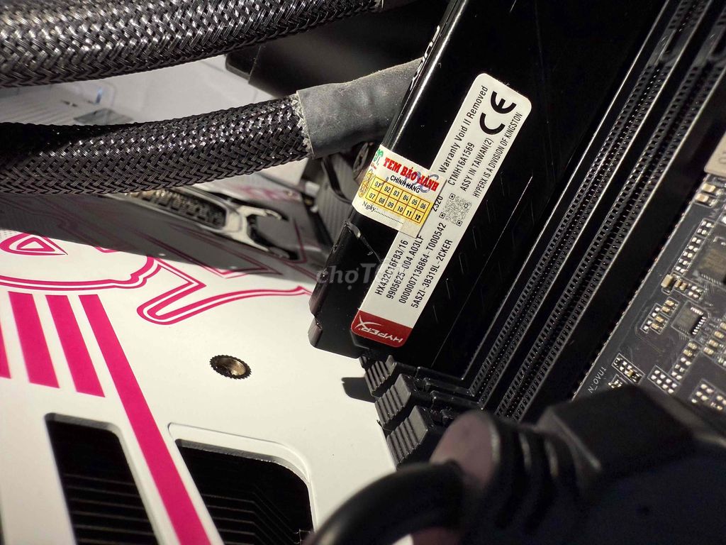 RAM Kingston HyperX 16GB 3200MHz. Mua bán Linh kiện (RAM, Card...) tại Thành phố Bắc Ninh Bắc Ninh được đăng bởi Vũ Đăng Đức hình 1