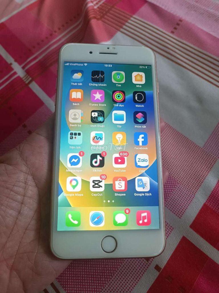 Apple iPhone 8 Plus 64GB Vàng hồng. Mua bán Điện thoại tại Huyện Đơn Dương Lâm Đồng được đăng bởi ankk beo hình 1