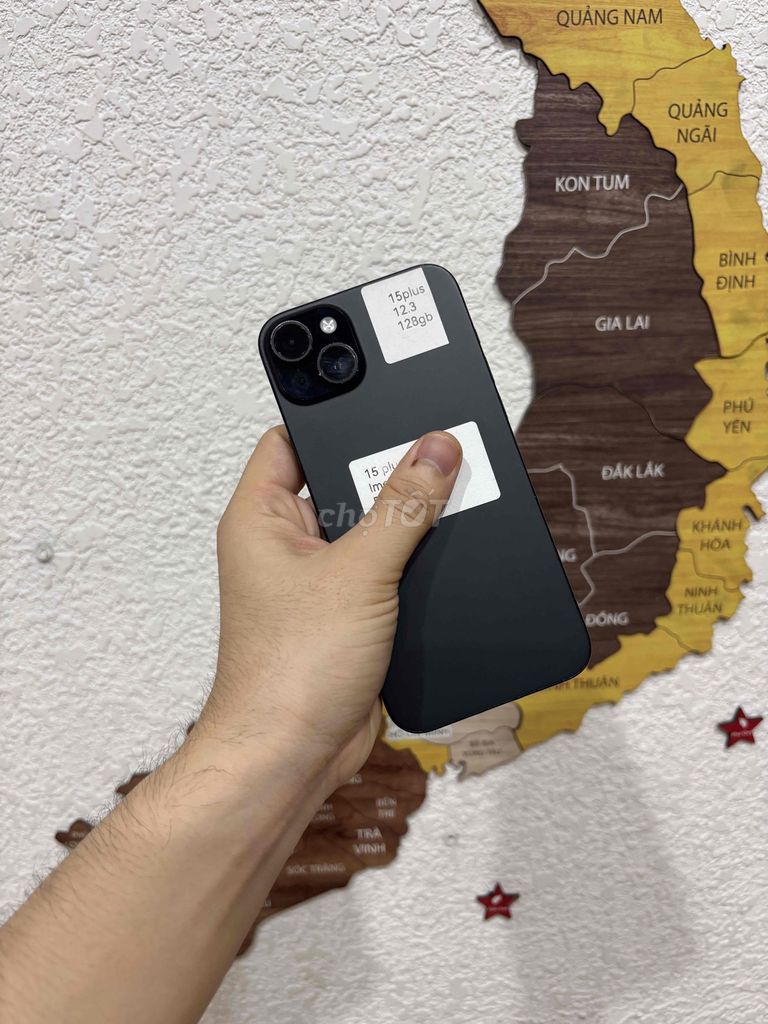 iPhone 15 Plus 128GB Đen Quốc tế. Mua bán Điện thoại tại Quận Bắc Từ Liêm Hà Nội được đăng bởi Cửa hàng Bính Táo hình 1