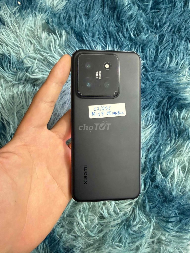 Xiaomi 14 Đen 12/256 đã unlook rom quốc tế. Mua bán Điện thoại tại Quận Tân Phú Tp Hồ Chí Minh được đăng bởi Nguyễn Thắng Mobile hình 1