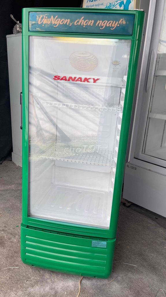 Tủ mát Sanaky 200l xài ok như hình