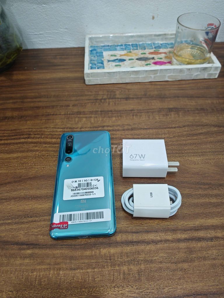 Xiaomi Mi 10 5G 8/128 Xanh sạc 67w có ship COD. Mua bán Điện thoại tại Quận Hoàng Mai Hà Nội được đăng bởi Trần Ngọc Hiếu hình 1