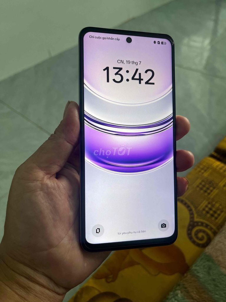 Realme V70 5G 6GB/128GB 99.9%. Mua bán Điện thoại tại Huyện Bàu Bàng Bình Dương được đăng bởi cầm đồ 8386 hình 1
