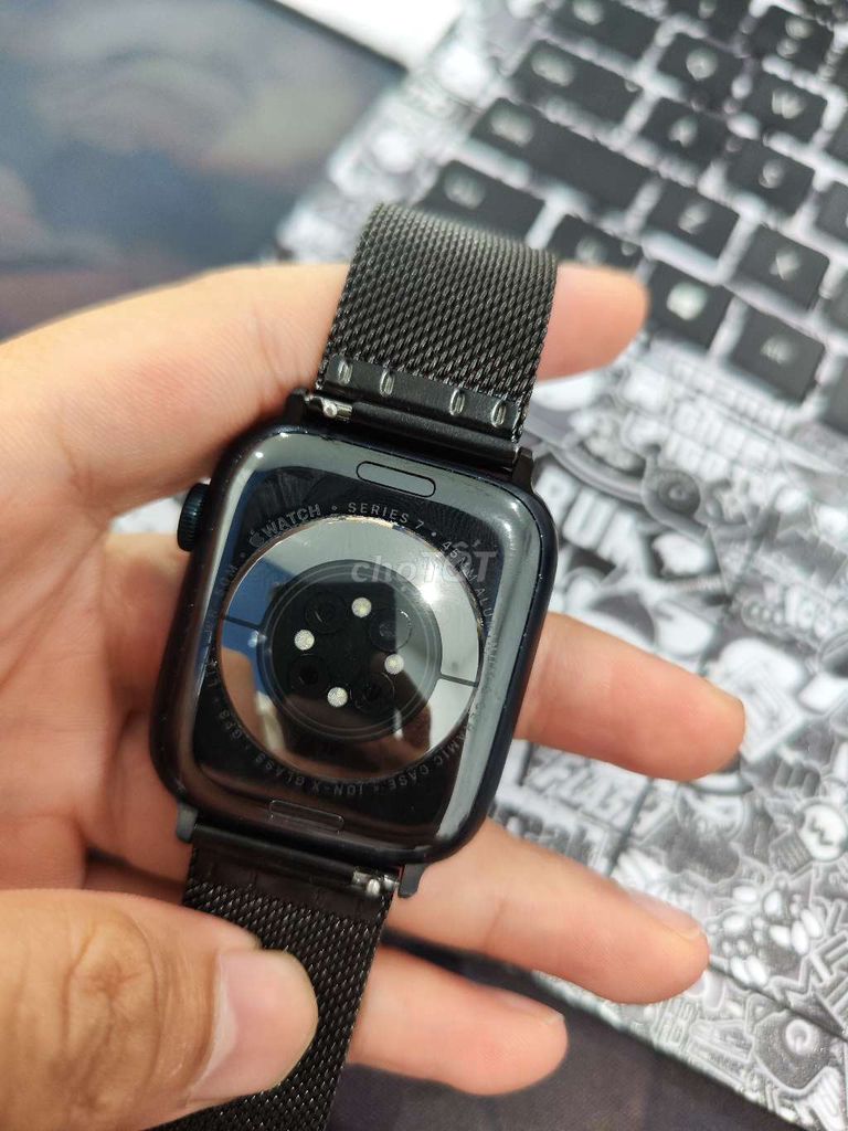 Apple Watch Series 7 LTE Midnight 45mm. Mua bán Thiết bị đeo thông minh tại Huyện Thanh Trì Hà Nội được đăng bởi tứ hình 1