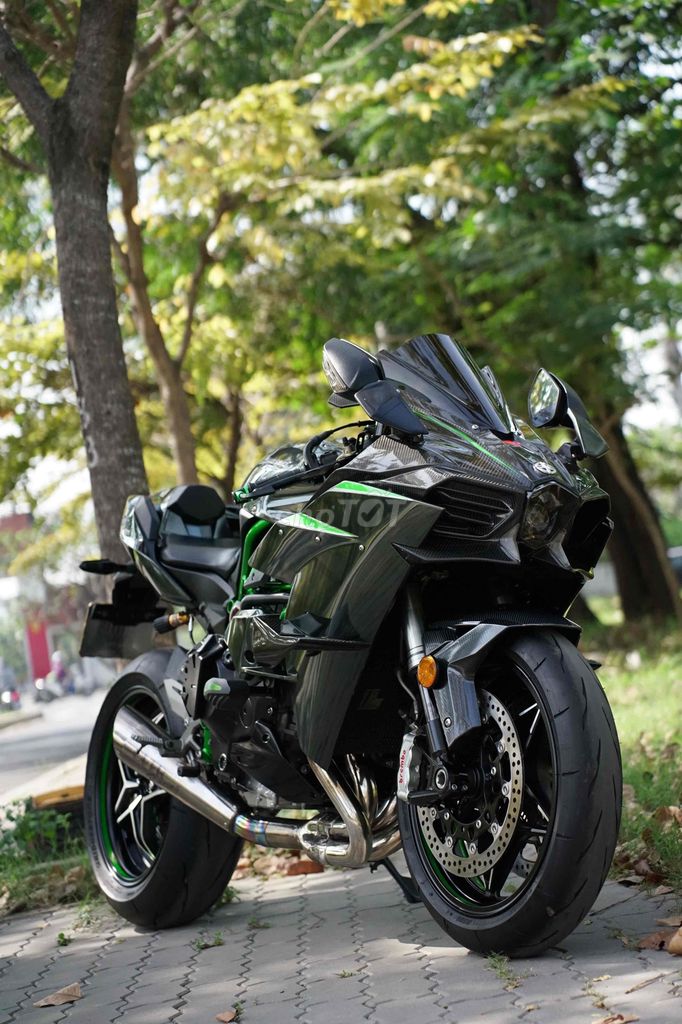 kawasaki Ninja h2 siêu phẩm odo chỉ 4k, biển số Sg