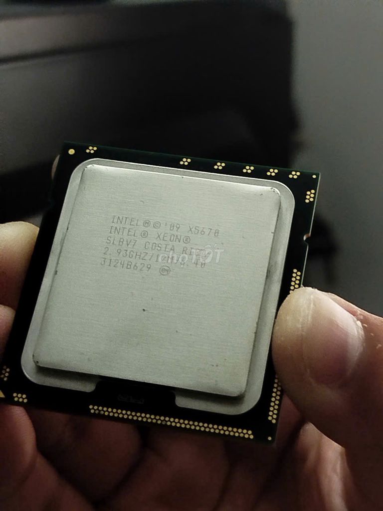 CPU Xeon X5670 mới keng - Mua nhầm socket chưa sd. Mua bán Linh kiện (RAM, Card...) tại Huyện Châu Thành Kiên Giang được đăng bởi nguyễn minh thông hình 1