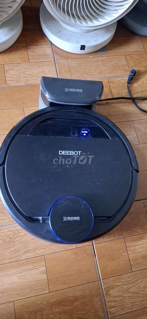Robot hút bụi ECOVACS DEEBOT Đen. Mua bán Thiết bị vệ sinh, nhà tắm tại Thành phố Vũng Tàu Bà Rịa - Vũng Tàu được đăng bởi Vinh Trực hình 1
