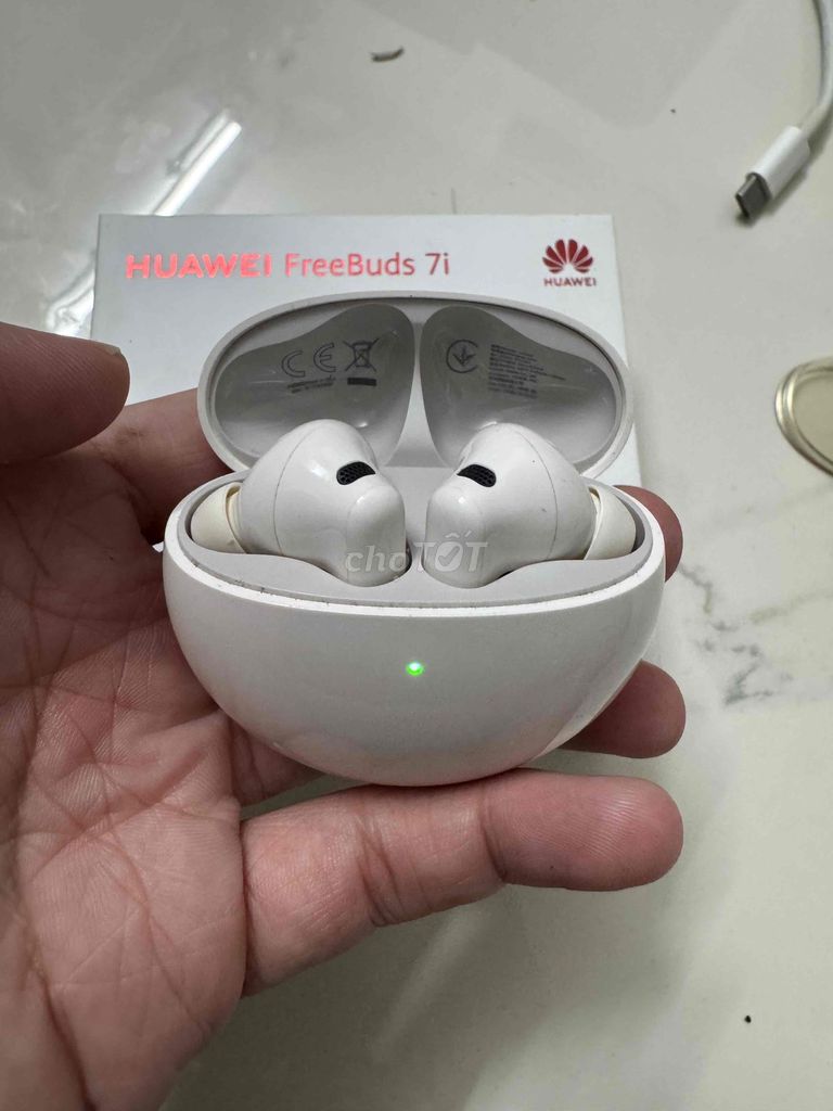 Tai nghe Huawei FreeBuds 7i Trắng Đã sử dụng. Mua bán Tivi, Âm thanh tại Quận Bình Thạnh Tp Hồ Chí Minh được đăng bởi Phạm Văn Trung hình 1
