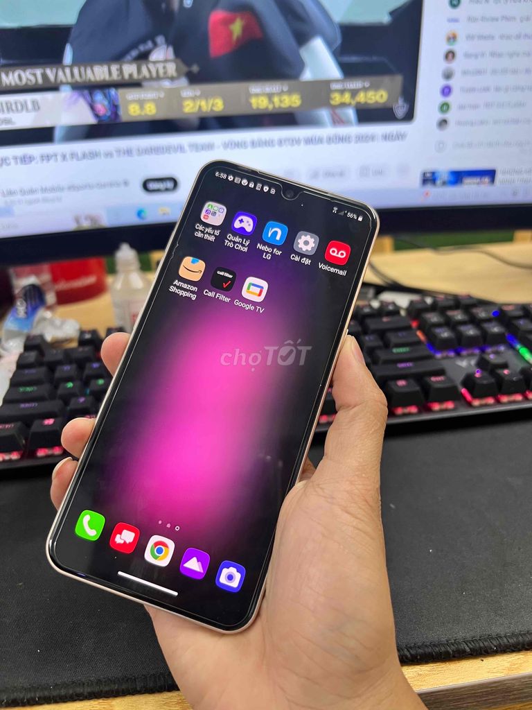 LG V60 thinQ 5G đẹp keng