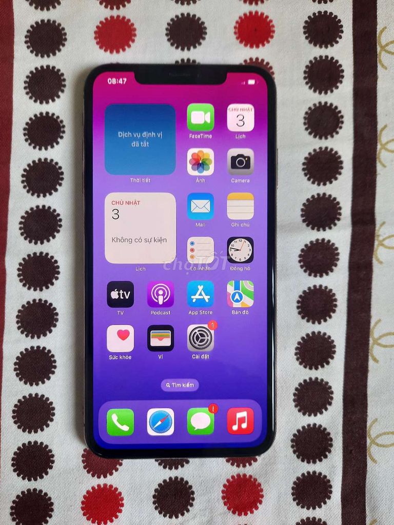 Iphone xsm 64gb quốc tế zin