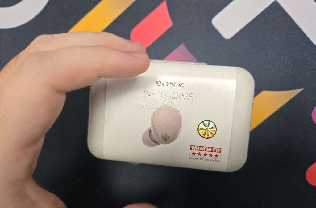 Tai nghe Sony WF-1000XM5 Hồng khói. Mua bán Tivi, Âm thanh tại Quận Tân Bình Tp Hồ Chí Minh được đăng bởi Tấn Tài hình 1