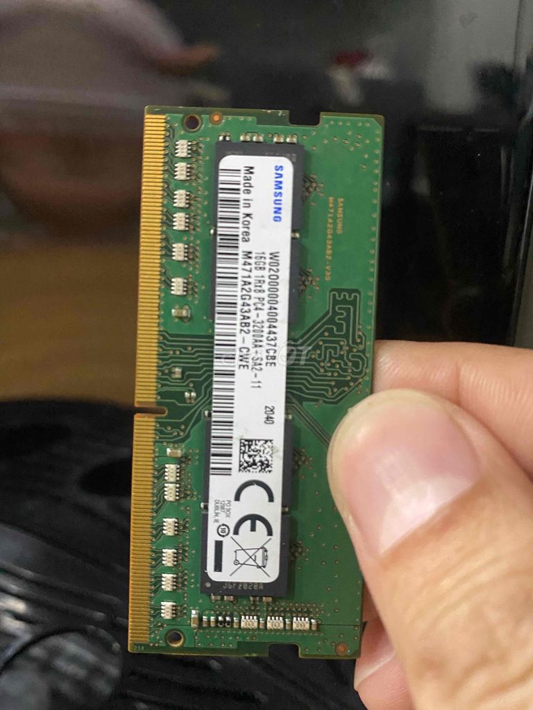 Ram Laptop Samsung 16G ddr4 Bus 3200mhz zin us