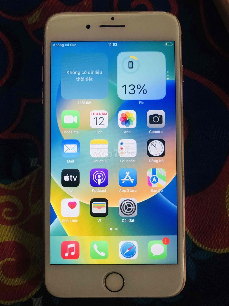 iPhone 8 Plus 64GB Vàng mất Wifi, sim sóng sài bt. Mua bán Điện thoại tại Quận Liên Chiểu Đà Nẵng được đăng bởi Nhẫn không ngã  hình 1