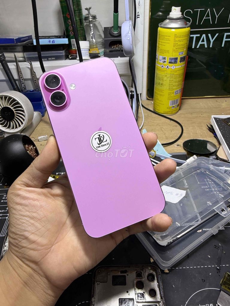 Apple iPhone 16 Plus Tím Quốc tế. Mua bán Điện thoại tại Quận Ninh Kiều Cần Thơ được đăng bởi LINHSTORE CT  hình 1