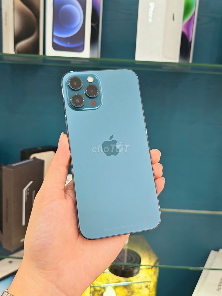 iPhone 12 Pro Max 256GB Blue QT Bản Asurion Zin Áp. Mua bán Điện thoại tại Quận Phú Nhuận Tp Hồ Chí Minh được đăng bởi TYMO Việt Nam hình 1