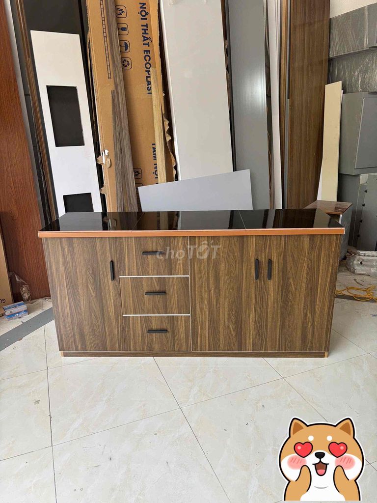 Tủ bếp Nhựa Đài Loan Vân gỗ 1m60 💥💥. Mua bán Tủ, kệ gia đình tại Quận 3 Tp Hồ Chí Minh được đăng bởi Nội Thất Giá Xưởng hình 1