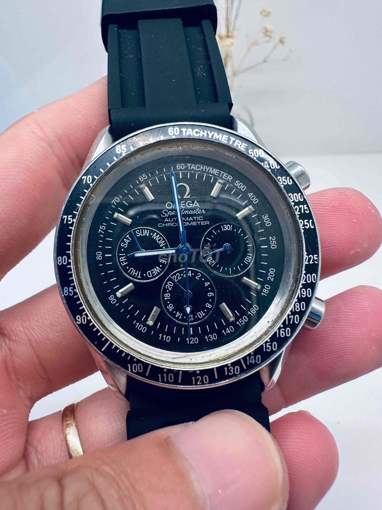 passs Omeg.a Speedmaster Nam Đen. Mua bán Đồng hồ tại Huyện Quảng Ninh Quảng Bình được đăng bởi Quoc Qb hình 1