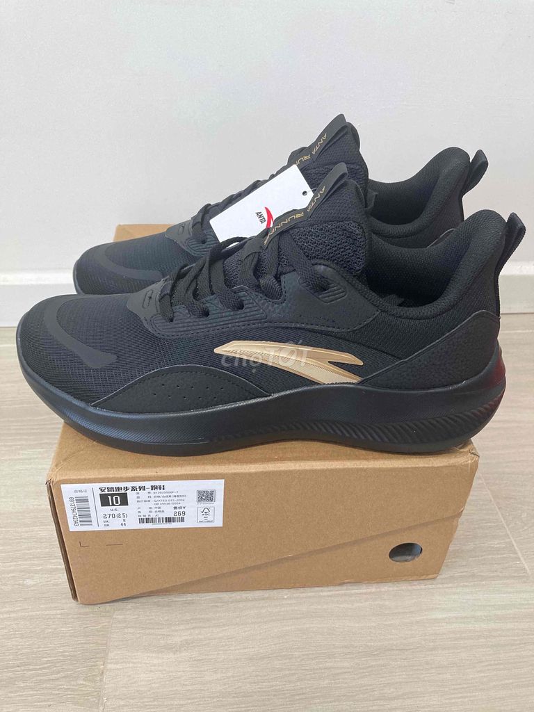 Giày thể thao ANTA RUNNING size 44VN mới fullbox. Mua bán Giày dép tại Thành phố Thủ Đức Tp Hồ Chí Minh được đăng bởi Tantho hình 1