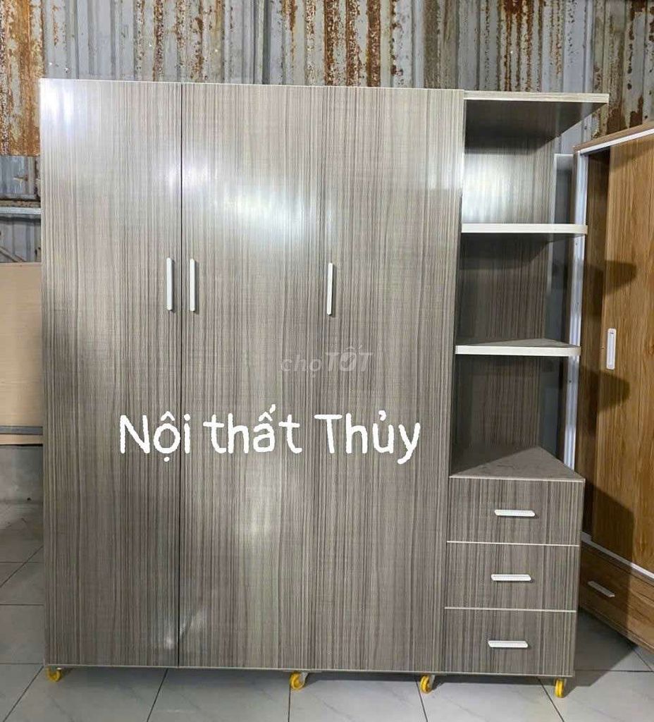 Tủ quần áo, tủ nhựa Đài Loan 1m6x1m8. Mua bán Tủ, kệ gia đình tại Quận 4 Tp Hồ Chí Minh được đăng bởi Phương thủy hình 1