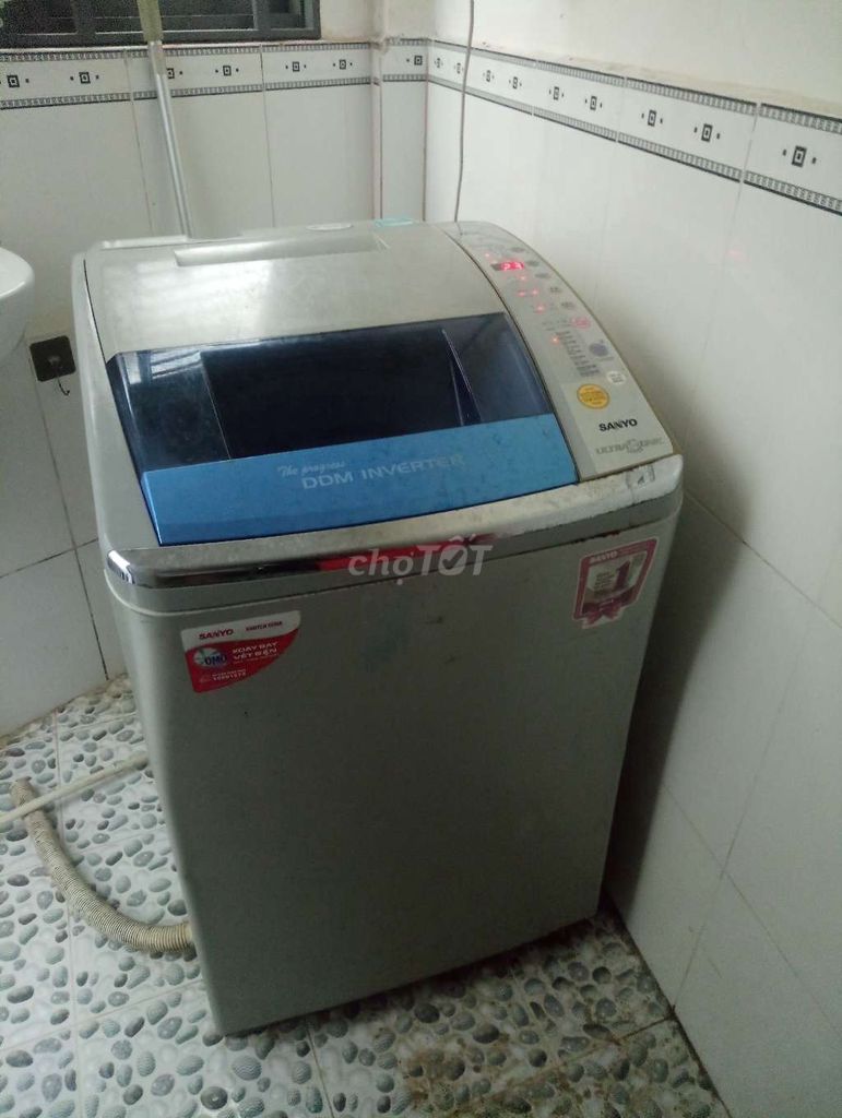 Máy giặt Sanyo DDM Inverter Xám. Mua bán Máy giặt tại Thành phố Rạch Giá Kiên Giang được đăng bởi Ken hình 1