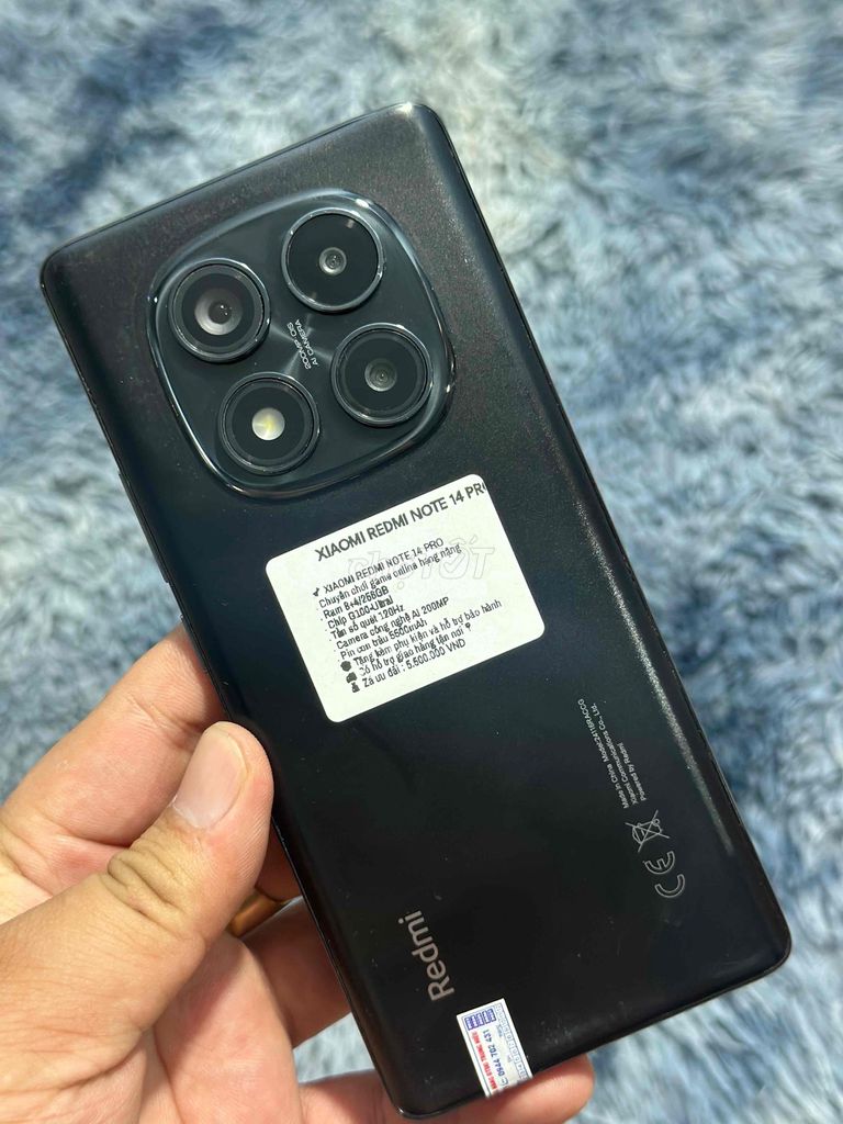 XIAOMI REDMI NOTE 14 PRO cấu hình khủng long. Mua bán Điện thoại tại Huyện Trảng Bom Đồng Nai được đăng bởi Hồ Trung Hiếu hình 1