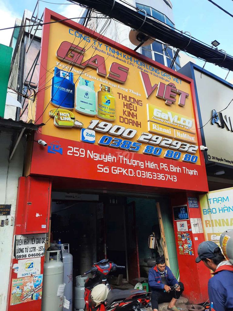 Tuyển nhân viên giao Gas