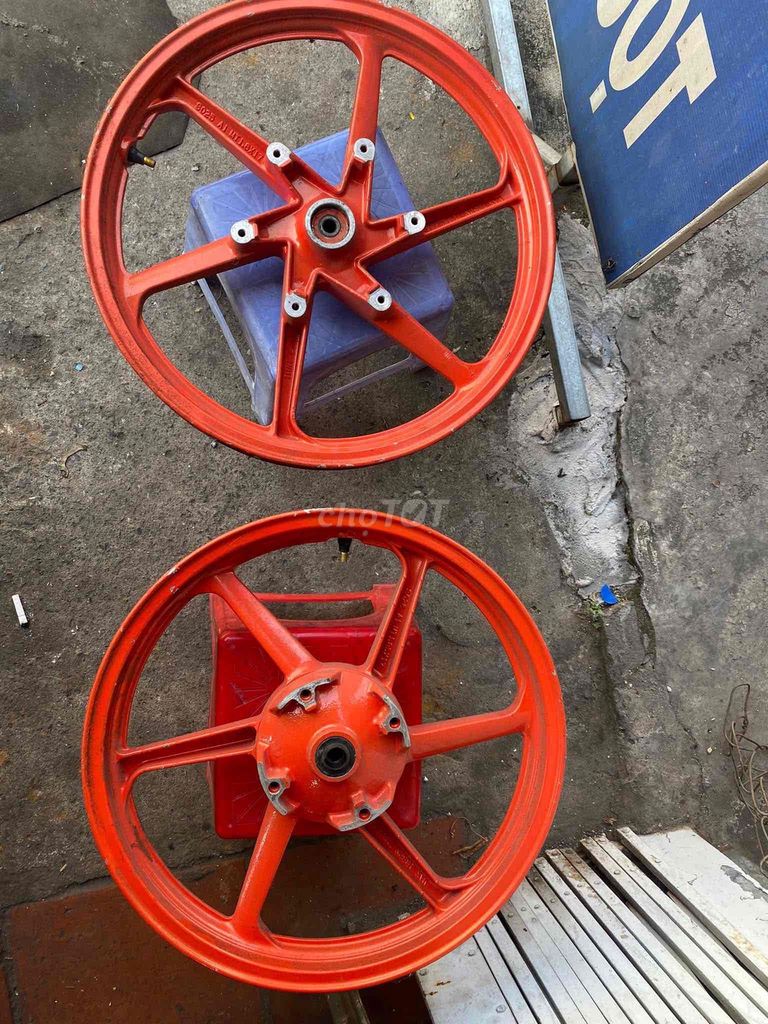 Mâm xe máy CBR 125 Cam Thái Lan , phuộc ex150. Mua bán Phụ tùng xe tại Huyện Hóc Môn Tp Hồ Chí Minh được đăng bởi Tí hình 1