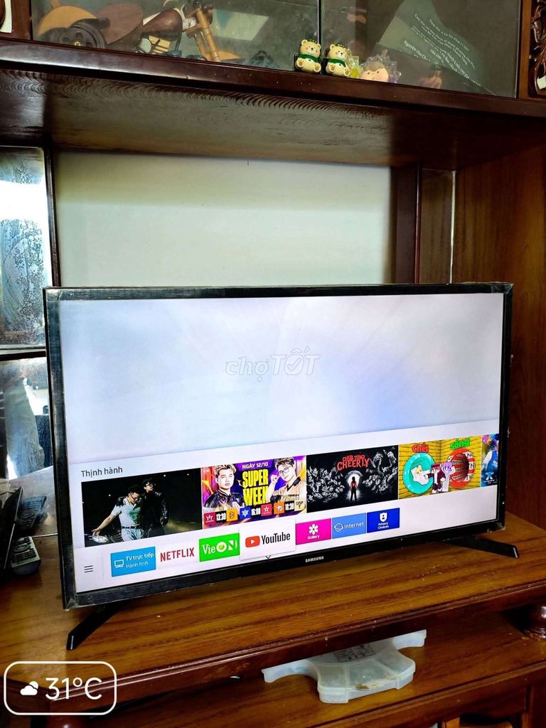Thanh Lí Smart Tivi Samsung 32in Wifi. Cực Đẹp. Mua bán Tivi, Âm thanh tại Huyện Phong Điền Cần Thơ được đăng bởi Thanh Lý Tivi Nhà Nghỉ Ks Quán Ăn hình 1