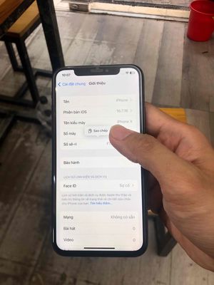 iPhone X 64GB Đen Đã sử dụng lỗi Face ID