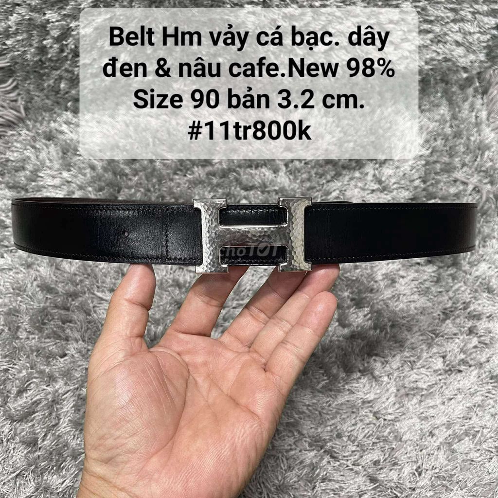 Belt Hermes chính hãng dài 90cm bản 3,2cm