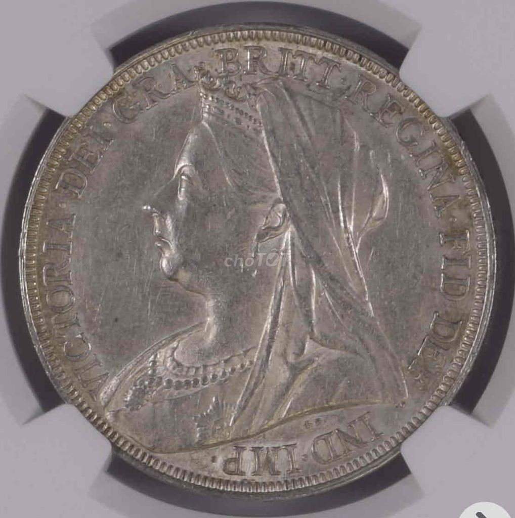 Tiền xu Anh 1 Crown 1895 NGC AU-55. Mua bán Đồ sưu tầm, đồ cổ tại Quận Bình Tân Tp Hồ Chí Minh được đăng bởi Charlie Tanu hình 1