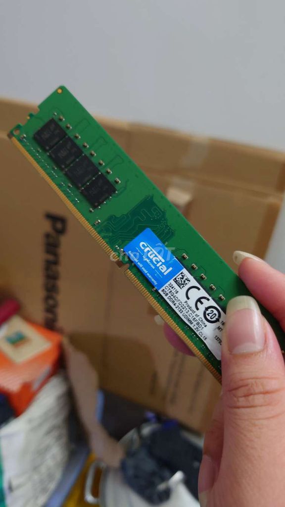 RAM Crucial DDR4 8GB bus 2133. Mua bán Linh kiện (RAM, Card...) tại Quận Hải Châu Đà Nẵng được đăng bởi Kiến Anh  hình 1