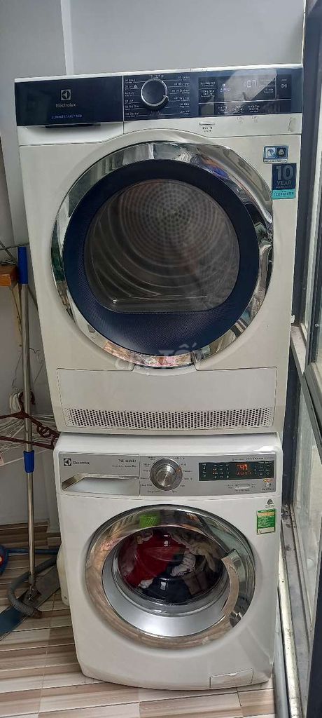 Lồng ngag Inverter 9kg Electrolux giặt hơi nước