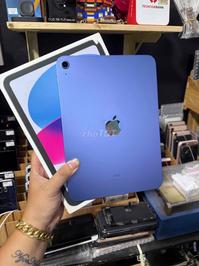Apple iPad Gen 10 64GB Xanh Wifi. Mua bán Máy tính bảng tại Quận Bình Thạnh Tp Hồ Chí Minh được đăng bởi SyTuan hình 1
