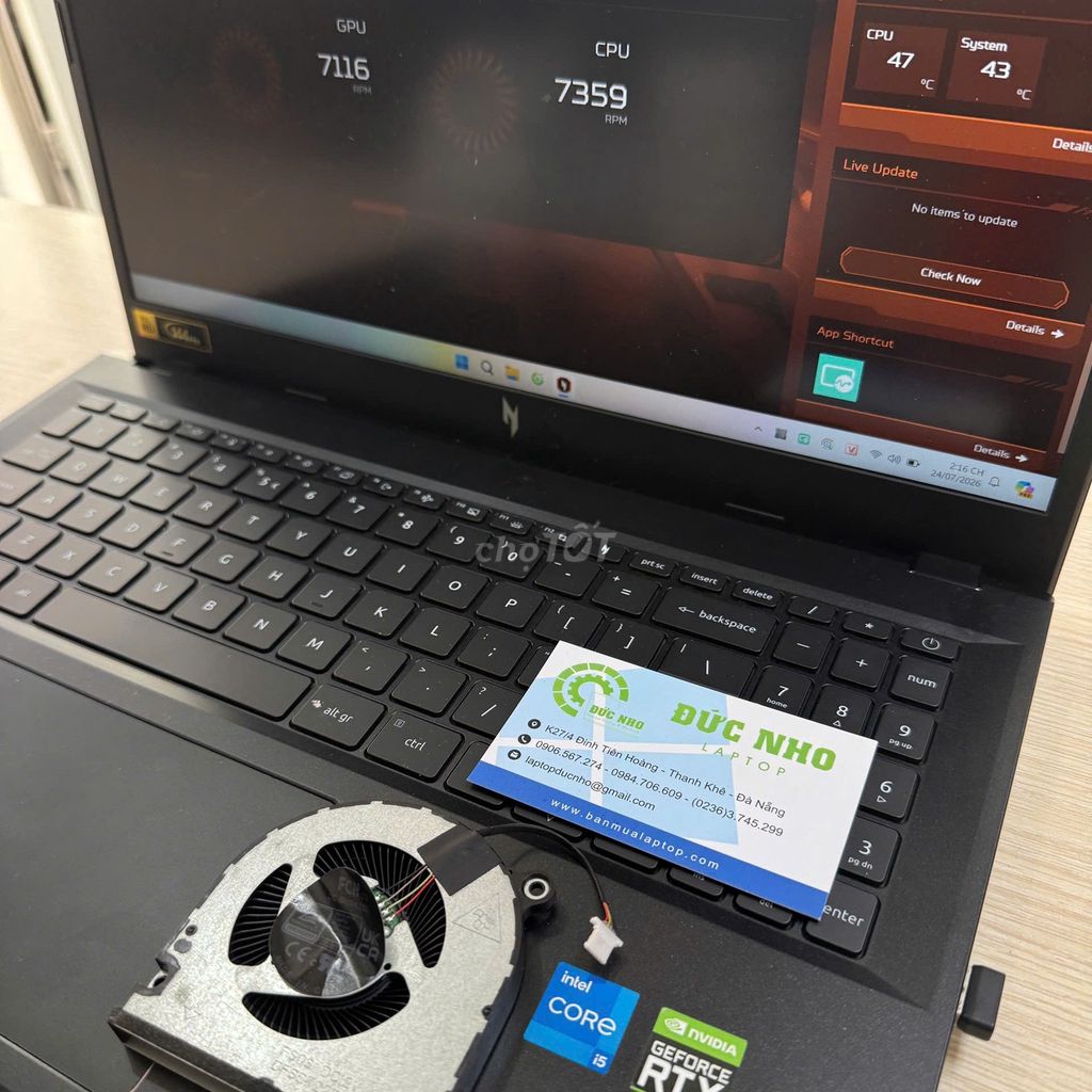 Dịch Vụ Thay Thế Linh Kiện Laptop Gaming Đà Nẵng. Dịch vụ tại Quận Thanh Khê Đà Nẵng được đăng bởi Đức Nho I Sửa chữa Macbook I Surface I Laptop hình 1