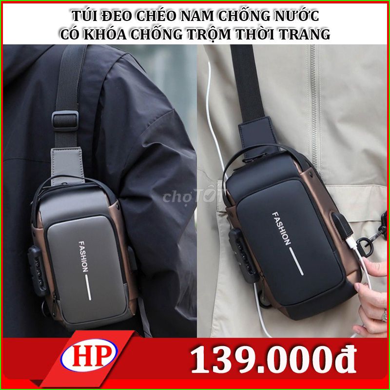 Túi đeo chéo nam chống nước. Mua bán Túi xách tại Quận Ninh Kiều Cần Thơ được đăng bởi PHƯỚC HIỆP hình 1