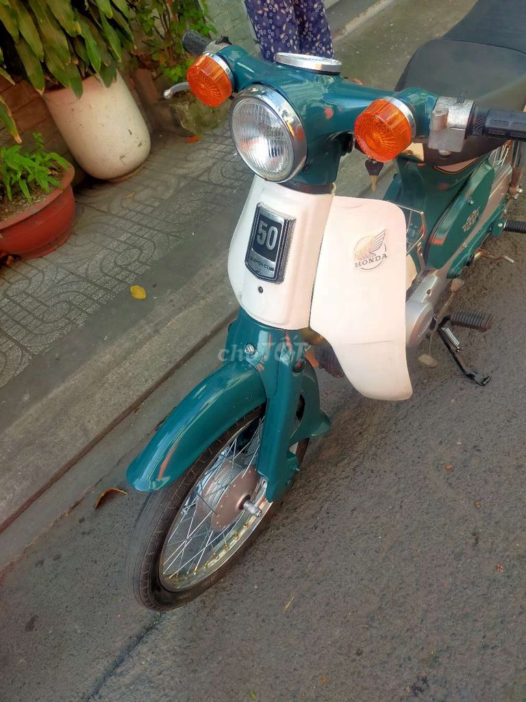Honda Super Cub Xanh trắng. Mua bán Xe máy tại Quận Tân Bình Tp Hồ Chí Minh được đăng bởi tung hình 5