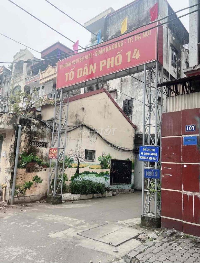 Bán đất tặng nhà C4 2 mặt ngõ phố Tô Hiệu,Hà Đông.