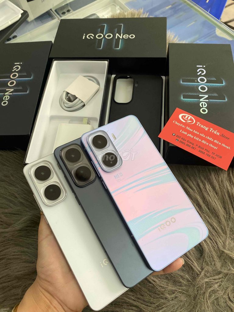 IQOO Neo 11 Fullbox zin đẹp, có bán trả góp. Mua bán Điện thoại tại Quận 6 Tp Hồ Chí Minh được đăng bởi Trang Trần Mobile hình 1
