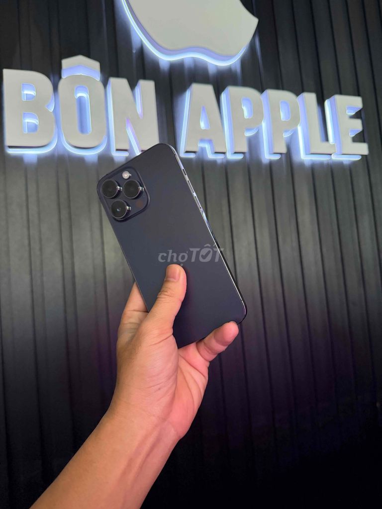 Apple iPhone 14 Pro Max Đen. Mua bán Điện thoại tại Quận Thanh Khê Đà Nẵng được đăng bởi BÔN APPLE 19 Bàu Hạc 3 hình 1