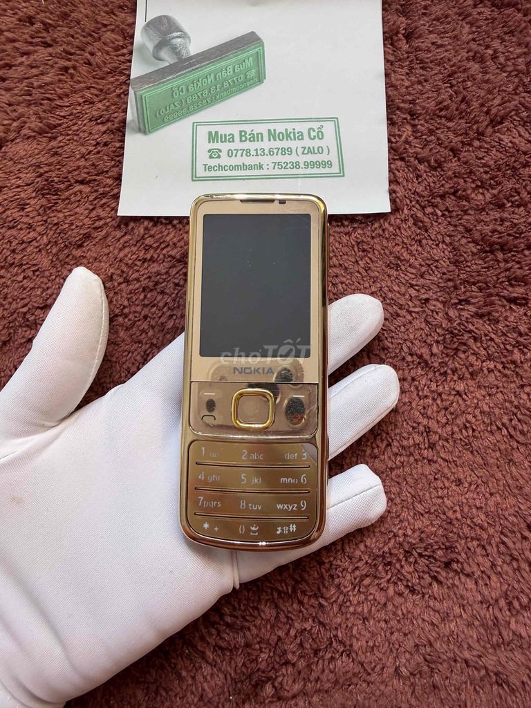 Nokia 6700 Gold Vỏ thay mới,ruột nội địa zin ngon. Mua bán Điện thoại tại Quận 10 Tp Hồ Chí Minh được đăng bởi Mua Bán Nokia Cổ hình 1