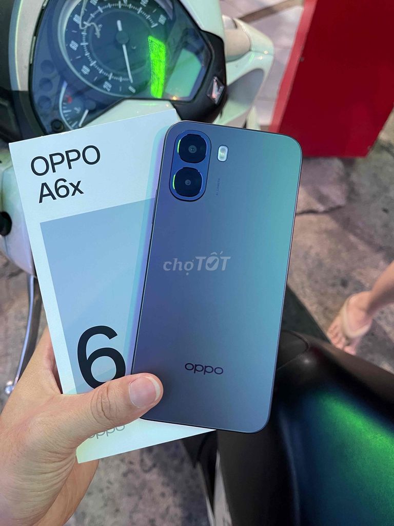 Oppo A6x 128GB Bh 3/2027 Thế giới di động. Mua bán Điện thoại tại Quận Bình Tân Tp Hồ Chí Minh được đăng bởi Tâm Ngô hình 1