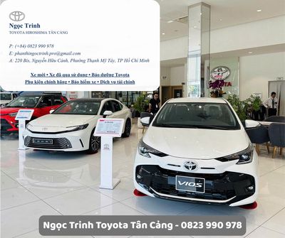 XE TOYOTA VIOS 2025 | GIÁ CẠNH TRANH. Mua bán Ô tô tại Quận Bình Thạnh Tp Hồ Chí Minh được đăng bởi Ngọc Trinh Toyota Tân Cảng