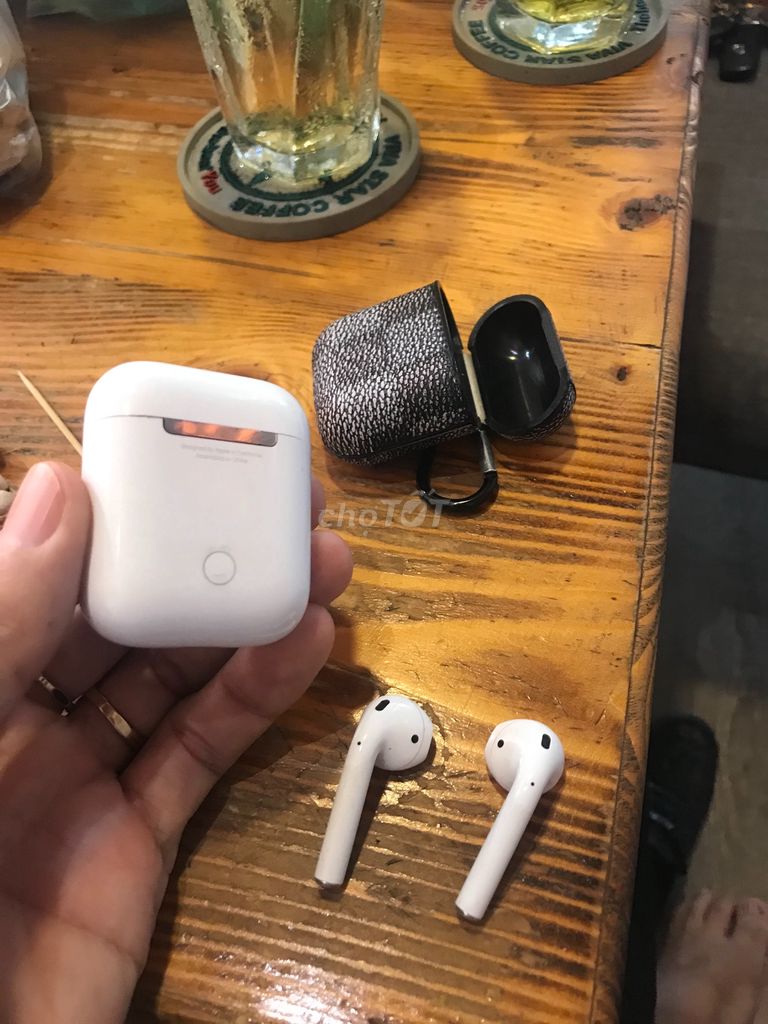 0919491269 - Tại nghe Airpods 2 ví dây tặng case