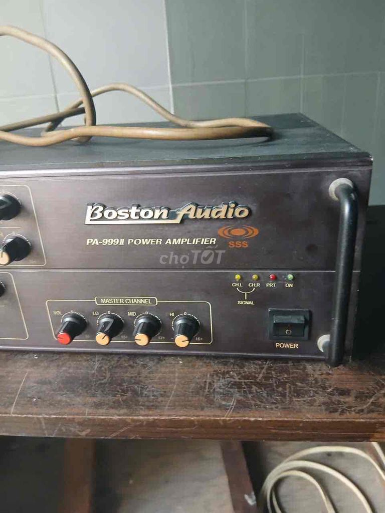 Amply Boston Audio PA-999II Đen. Mua bán Tivi, Âm thanh tại Thị xã Phú Mỹ Bà Rịa - Vũng Tàu được đăng bởi Dương  hình 1