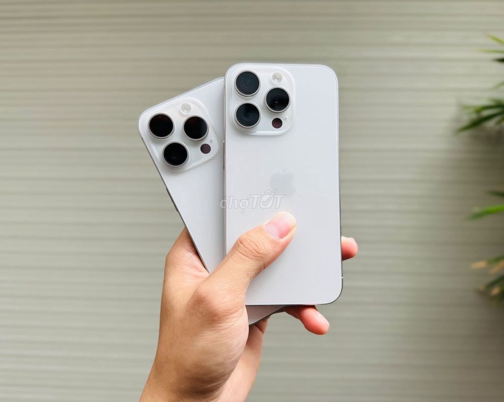 Apple iPhone 15 Pro 128GB Trắng 99%. Mua bán Điện thoại tại Quận 10 Tp Hồ Chí Minh được đăng bởi Hội Đồ Điện Tử hình 1