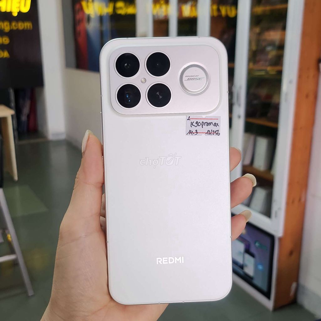 Xiaomi Redmi K90 Promax 256GB Trắng. Mua bán Điện thoại tại Thị xã Ninh Hòa Khánh Hòa được đăng bởi Văn Chính Mobile hình 1