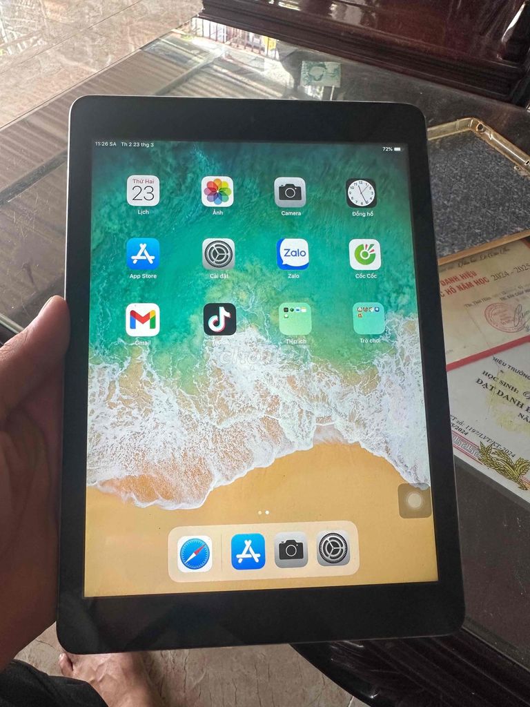 Apple iPad Air 1 16GB Bạc Đã dùng. Mua bán Máy tính bảng tại Huyện Hóc Môn Tp Hồ Chí Minh được đăng bởi Vuduyha hình 1