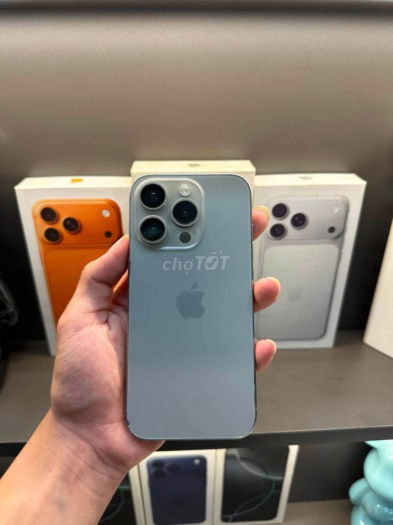 iPhone 15 Pro 128GB Xám màn hình linh kiện. Mua bán Điện thoại tại Quận Gò Vấp Tp Hồ Chí Minh được đăng bởi Hội Đồ Điện Tử hình 1