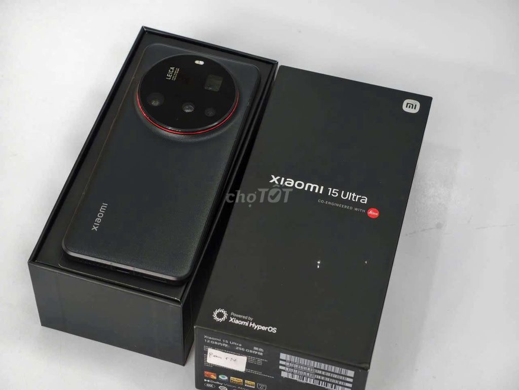 Xiaomi 15 Ultra 12GB/256GB Đen Leica. Mua bán Điện thoại tại Quận Ninh Kiều Cần Thơ được đăng bởi Lê Khang hình 1